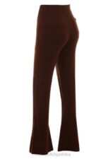 House of CB Spodnie Nereida Kaszmirowe Czekoladowe Trendy Modowe - Image 11