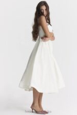 House of CB Sukienka Gorsetowa Kolor Kości Słoniowej Lolita Modna Odzież - Image 10
