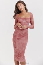 House of CB Sukienka Gorsetowa Seraphina Różowy Trend - Image 17