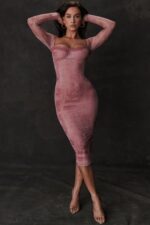 House of CB Sukienka Gorsetowa Seraphina Różowy Trend - Image 8