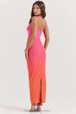 House of CB Sukienka Maxi Calista Ombre Flame Trendy Moda - Image 13