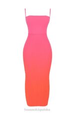 House of CB Sukienka Maxi Calista Ombre Flame Trendy Moda - Image 6