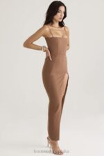 House of CB Sukienka Maxi Gorsetowa Jaida Toast Elegancka Moda Kobieca - Image 9