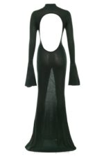 House of CB Sukienka maxi Sancha Forest Zielona Moda Damska - Image 5