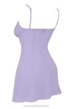House of CB Sukienka Mini Christiana Lawendowa Stylowa Moda Damska - Image 8