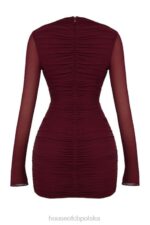 House of CB Sukienka mini Lucinda Mulberry Wycięcie Stylowa Modna Fashion - Image 9