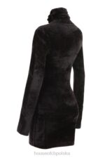 House of CB Sukienka mini Taya grafitowa szenilowa stylowa moda - Image 6