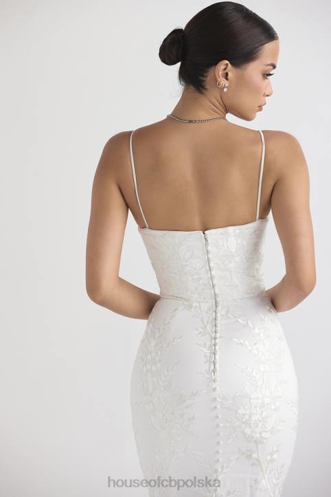 House of CB suknia ślubna biała koronkowa z kolekcji Solene - Image 4