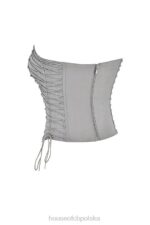 House of CB Sznurowany Gorset Mirabelle Dymny Stylowy Look - Image 5