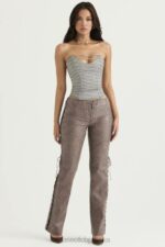 House of CB Sznurowany Gorset Mirabelle Dymny Stylowy Look - Image 8