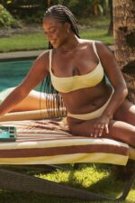 House of CB Waniliowa bikini z fiszbinami Lourdes na lato - Image 5
