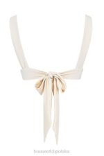 House of CB Waniliowa wiązana góra bikini Seychelles Modny styl na plażę - Image 5