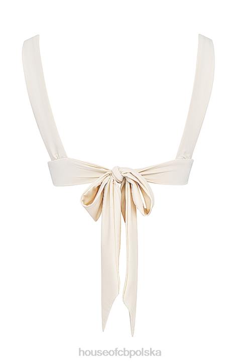 House of CB Waniliowa wiązana góra bikini Seychelles Modny styl na plażę - Image 5