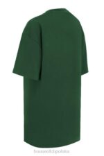 House of CB Zielony Oversize T-shirt Quinn z Bawełny Modny Styl - Image 7