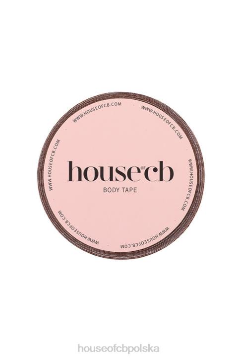 House of CB Pekanowa taśma do ciała w kolorze nude wygodne akcesoria do stylizacji