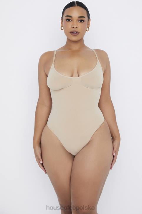 House of CB migdałowe body stringi modelujące na każdą okazję