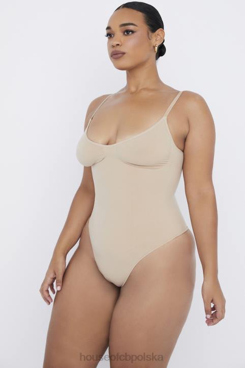 House of CB migdałowe body stringi modelujące na każdą okazję