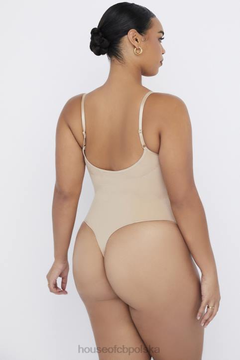 House of CB migdałowe body stringi modelujące na każdą okazję