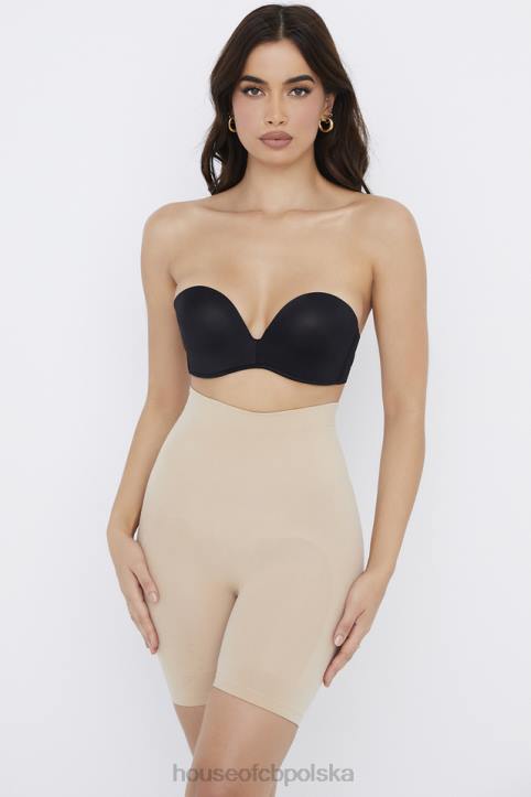 House of CB migdałowe modelujące spodenki 4PND1262 idealne do stylizacji