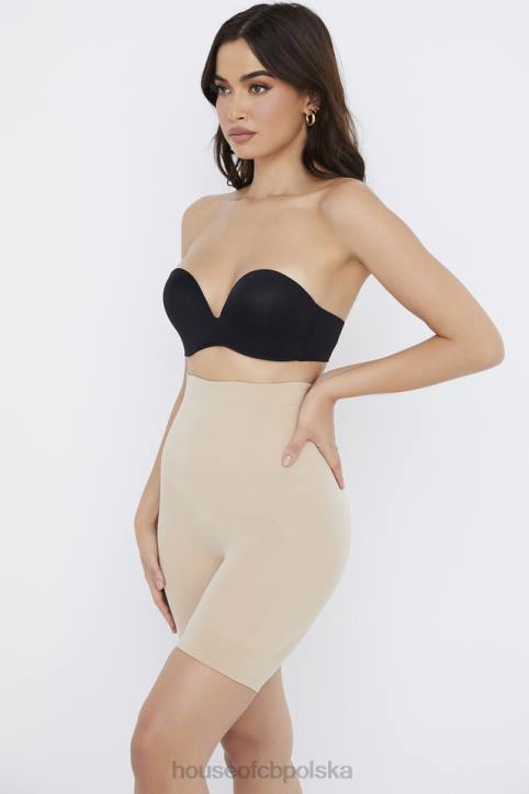 House of CB migdałowe modelujące spodenki 4PND1262 idealne do stylizacji