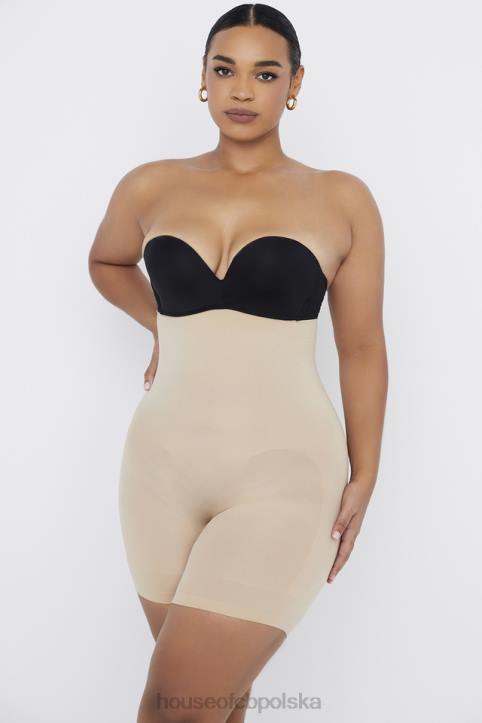 House of CB migdałowe modelujące spodenki 4PND1262 idealne do stylizacji