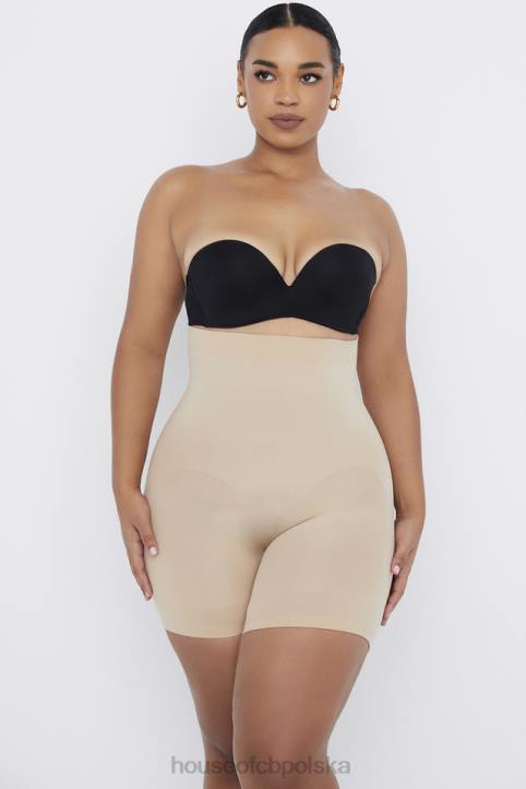 House of CB migdałowe modelujące spodenki 4PND1262 idealne do stylizacji