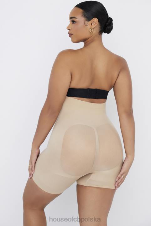 House of CB migdałowe modelujące spodenki 4PND1262 idealne do stylizacji