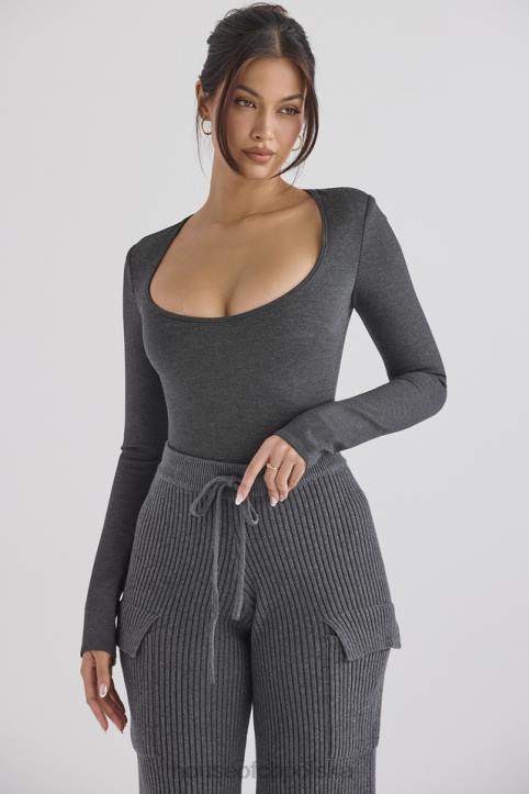 House of CB Body Marianna węgla drzewnego modna odzież damska