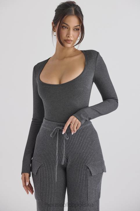 House of CB Body Marianna węgla drzewnego modna odzież damska