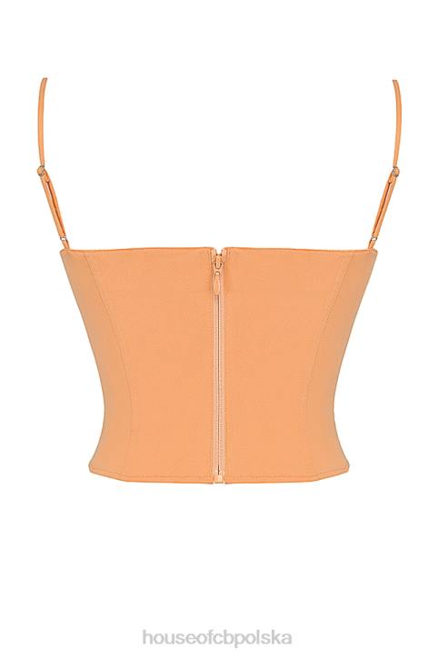 House of CB Gorset Flavia Mandarynka Modelujący Stylowy Design