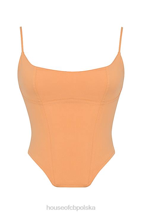 House of CB Gorset Flavia Mandarynka Modelujący Stylowy Design