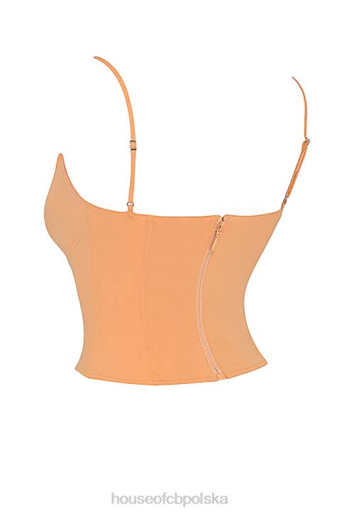 House of CB Gorset Flavia Mandarynka Modelujący Stylowy Design