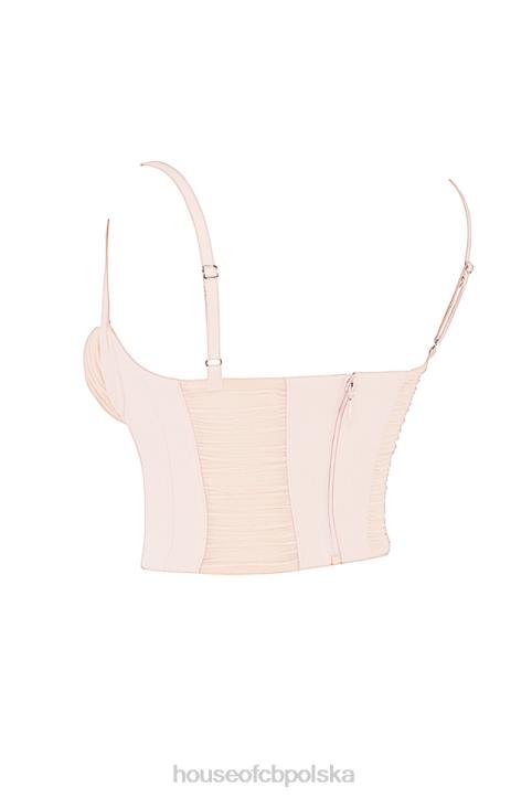 House of CB Gorset Rochelle Piwonia Zebra Stylowy Design