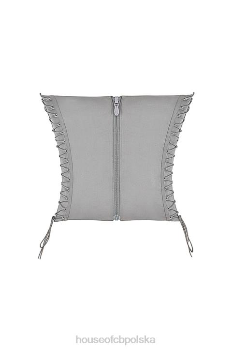 House of CB Sznurowany Gorset Mirabelle Dymny Stylowy Look