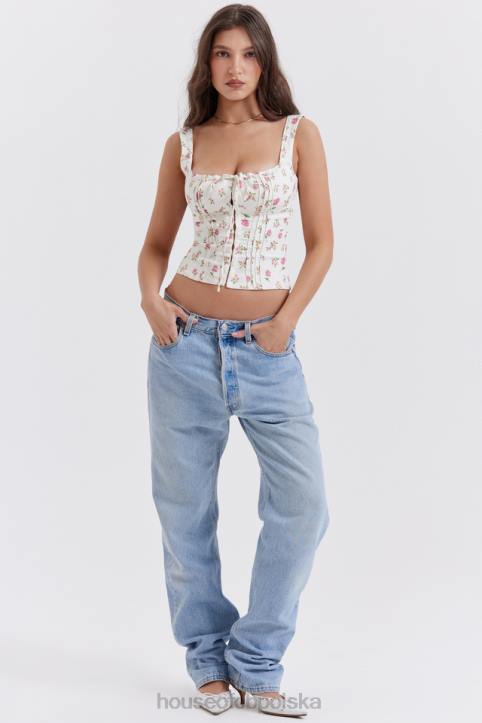 House of CB Kwiatowy Top Róża Chicca na Każdą Okazję