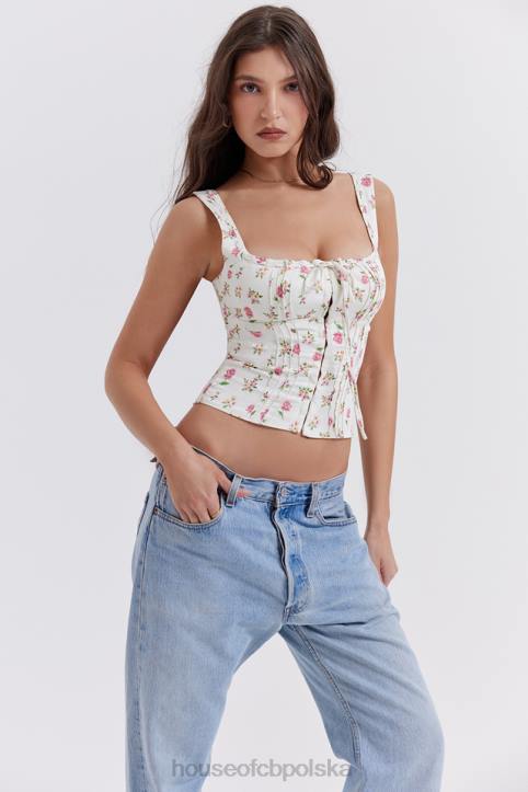 House of CB Kwiatowy Top Róża Chicca na Każdą Okazję