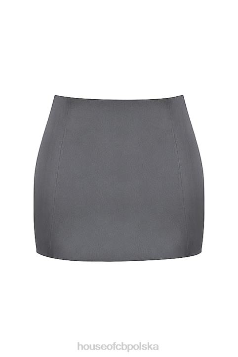 House of CB Mini Spódniczka Catalina Satynowa Cień Stylowa Moda