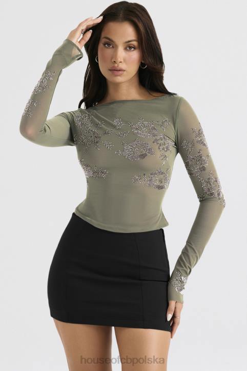 House of CB Czarna mini spódniczka Nisha stylowa modna i elegancka