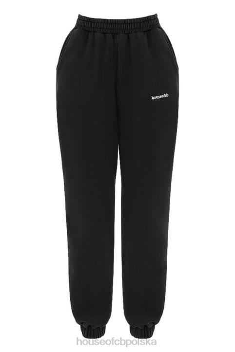 House of CB Polarowe Spodnie do Joggingu Sky Ink Komfort i Styl