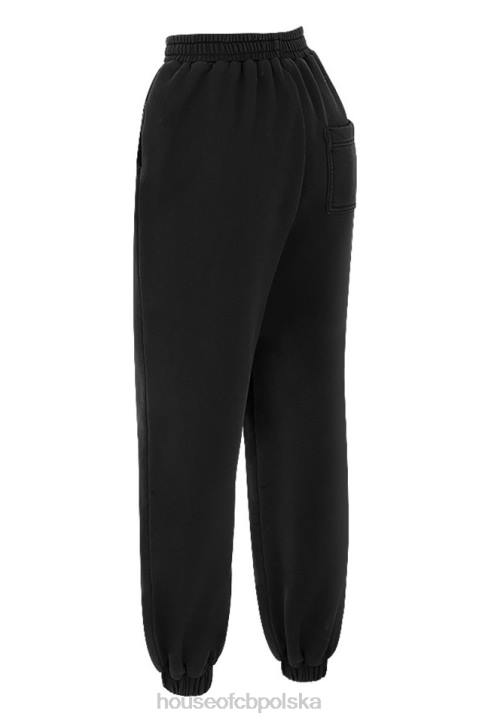 House of CB Polarowe Spodnie do Joggingu Sky Ink Komfort i Styl