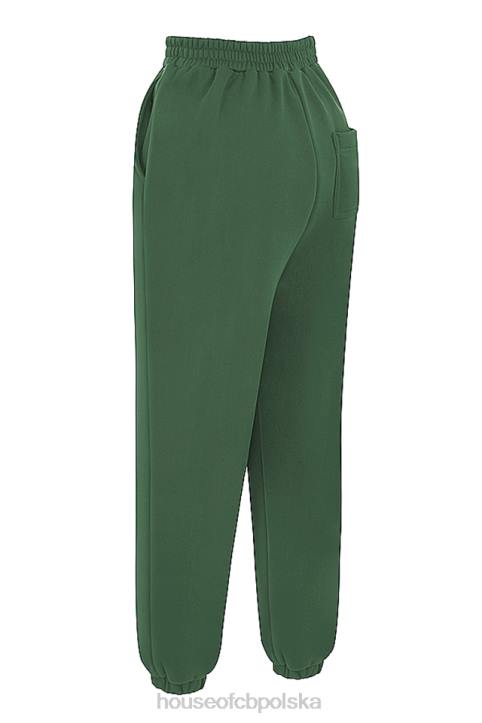 House of CB Polarowe Spodnie do Joggingu Sky Moss Komfort i Styl