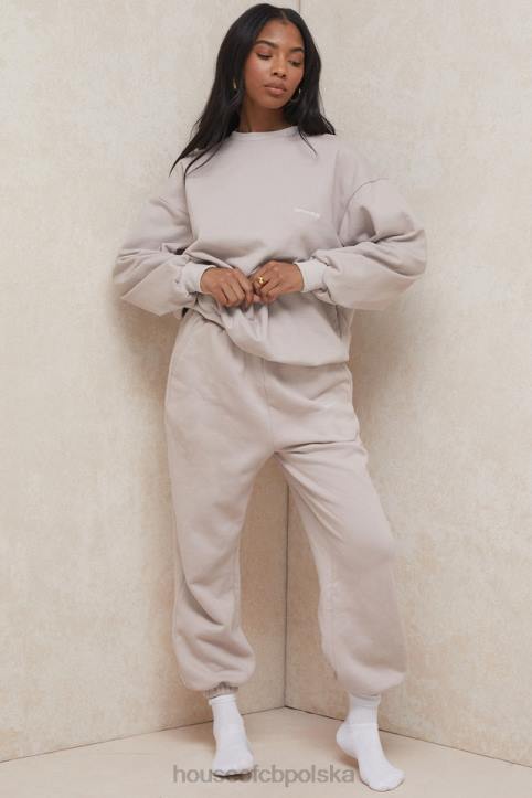 House of CB Polarowe Spodnie do Joggingu Sky Stone Komfort i Styl
