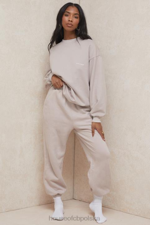 House of CB Polarowe Spodnie do Joggingu Sky Stone Komfort i Styl
