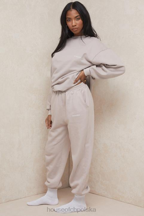 House of CB Polarowe Spodnie do Joggingu Sky Stone Komfort i Styl