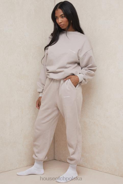 House of CB Polarowe Spodnie do Joggingu Sky Stone Komfort i Styl