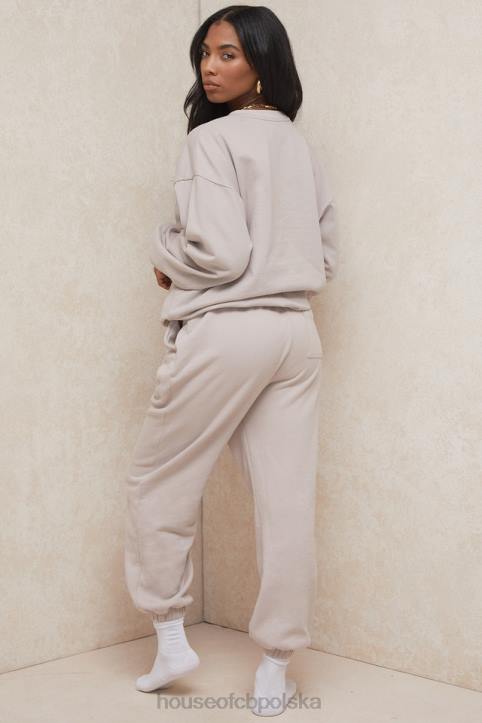 House of CB Polarowe Spodnie do Joggingu Sky Stone Komfort i Styl
