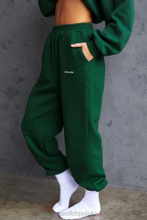 House of CB Błękitne Polarowe Spodnie do Joggingu Komfortowe i Stylowe