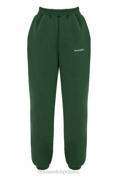 House of CB Błękitne Polarowe Spodnie do Joggingu Komfortowe i Stylowe