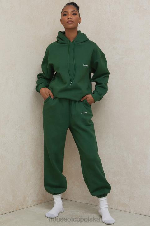 House of CB Błękitne Polarowe Spodnie do Joggingu Komfortowe i Stylowe