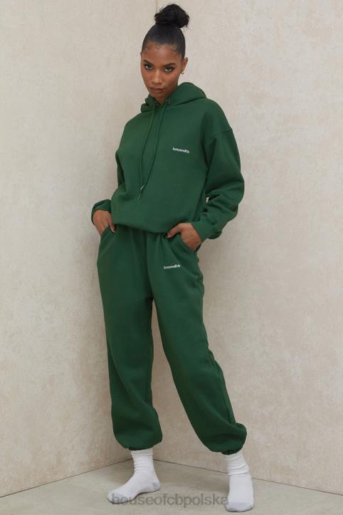 House of CB Błękitne Polarowe Spodnie do Joggingu Komfortowe i Stylowe